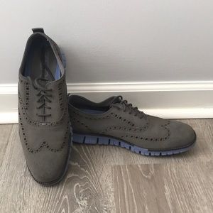 Grey Cole Haan Zero Grand Shoes